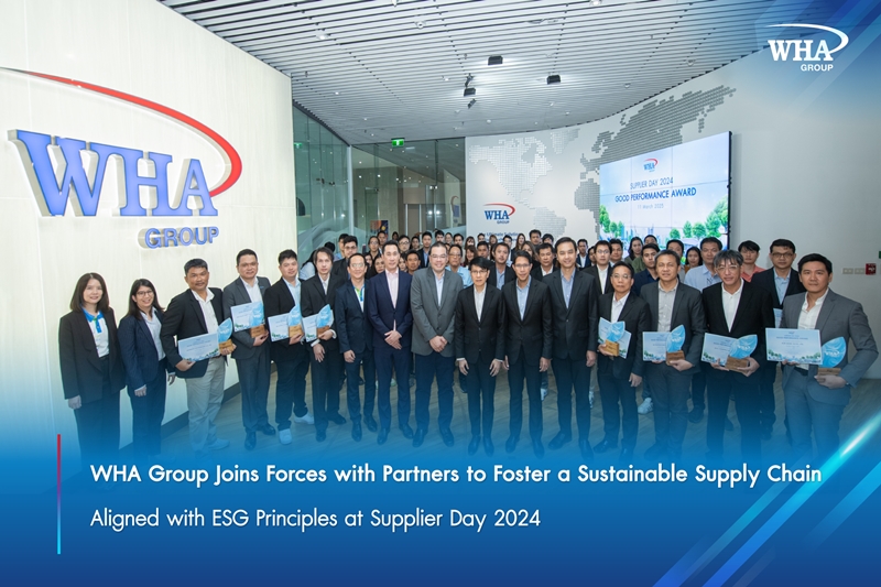 WHA Group Joins Forces with Partners to Foster a Sustainable Supply Chain Aligned with ESG Principles at Supplier Day 2024