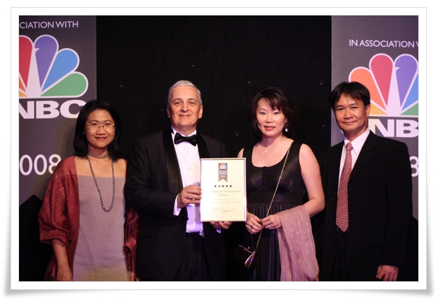 The Park Chidlom Wins Best High Rise Development Thailand at CNBC Asia Pacific Property Awards 2008
