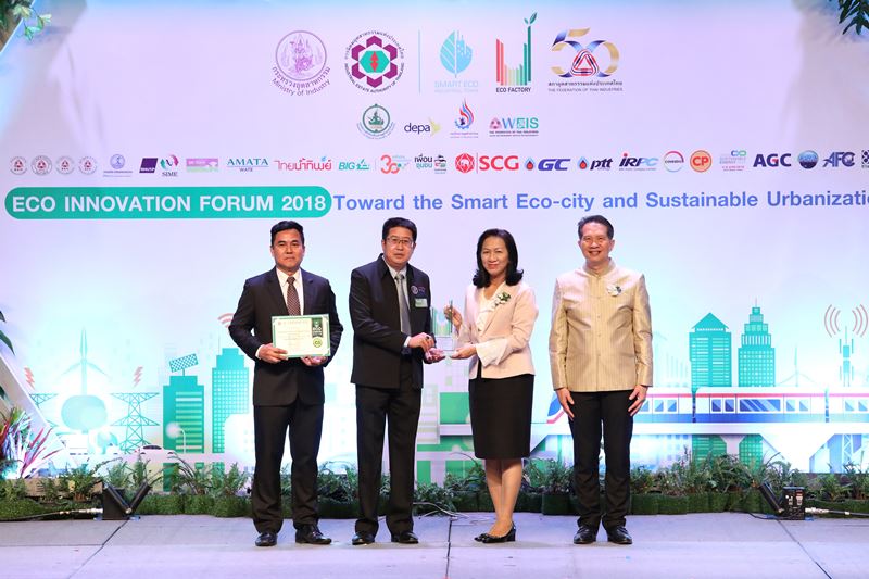 WHA Eastern Industrial Estate (Map Ta Phut)  Receives Recognition As Eco Industrial Town