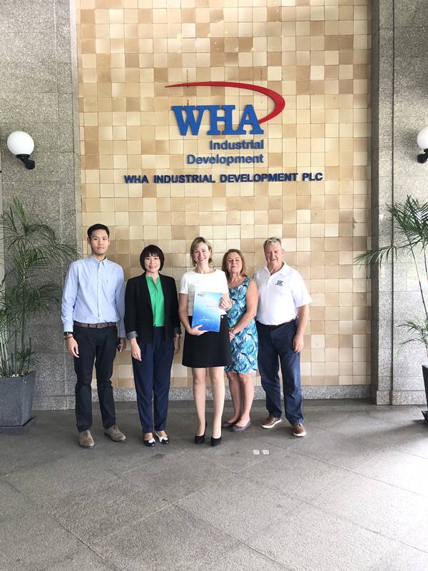 AMCHAM Thailand Executives Visit ESIE (Rayong) and WHA ESIE1