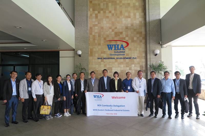 WHA Group Welcomes Cambodia Government Delegation  to Thailand’s Automotive Cluster