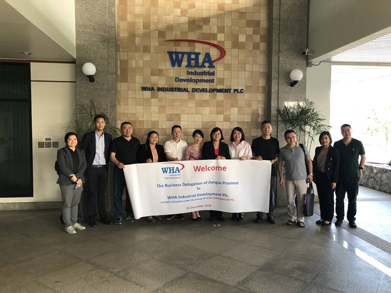 Jiangsu Delegation Visits ESIE [Rayong] and WHA ESIE 1