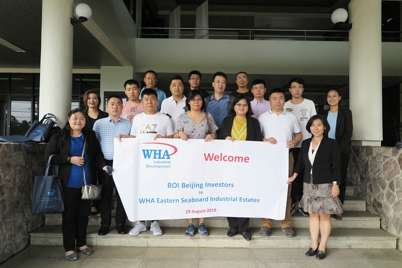 Beijing Investors Business Mission: Tour of WHA Industrial Estates as Special Promoted Zones under EEC