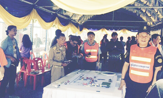Hemaraj Saraburi Industrial Land Holds Fire and Emergency Evacuation Drill 2015