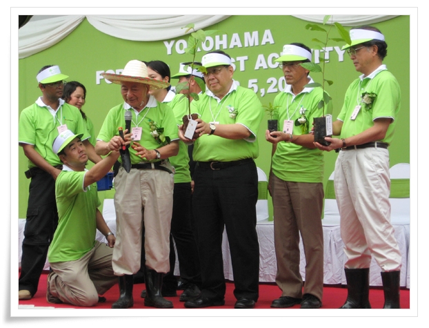 Yokohama Rubber (Thailand) Organized Forever Forest Activity