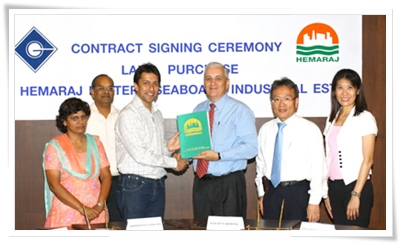 Golcha-Chemintac Purchases Land For Its Expansion at Hemaraj Eastern Seaboard Industrial Estate