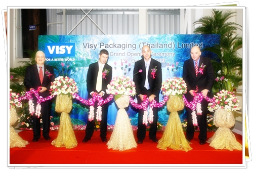 Visy Packaging (Thailand) Grand Opening at Hemaraj Eastern Seaboard Industrial Estate