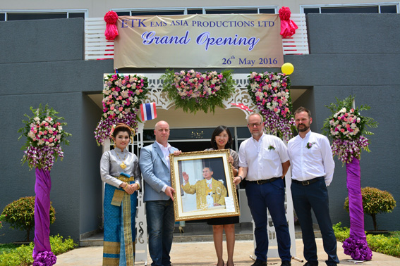 ETK EMS Grand Opening at Hemaraj’s Industrial Estate