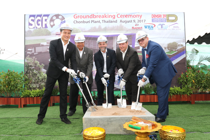 SGF (Thailand) Breaks Ground at Hemaraj Eastern Seaboard Industrial Estate 2 
