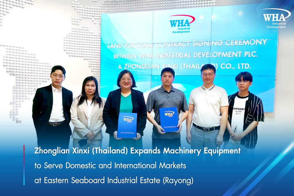 Zhonglian Xinxi (Thailand) Expands Machinery Equipment  to Serve Domestic and International Markets at Eastern Seaboard Industrial Estate (Rayong)