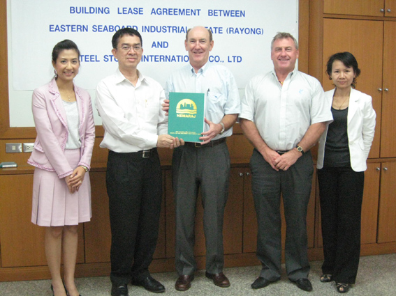 Steel Stocks Signed Lease Agreement for SME Factory with Hemaraj