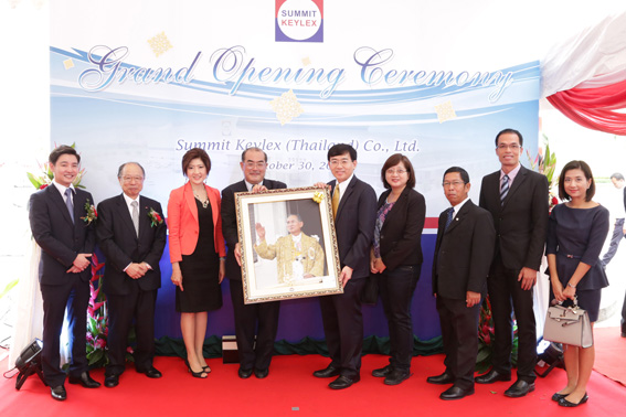 Summit Keylex (Thailand) Celebrates Company Opening in Rayong 